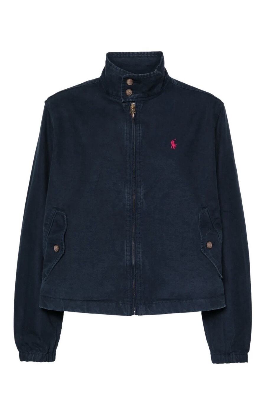 NEW Polo Ralph Lauren Canvas Windbreaker Jacket Women's XL Cotton Zippers